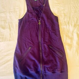 Armani Exchange Purple Dress